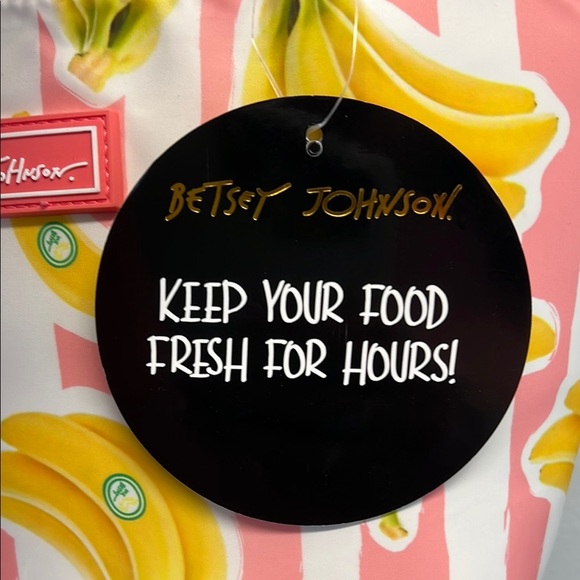 Betsey Johnson Pink and Yellow Banana Tote 💕 🍌 - Picture 6 of 6